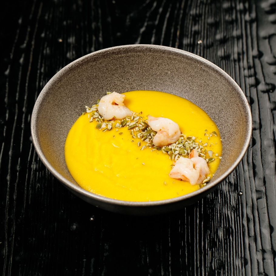Кукурузный суп с креветками — рецепт с фото пошагово