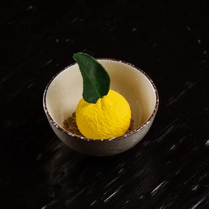 Муссовый десерт Юдзу